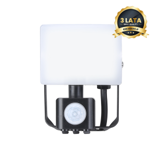 Naświetlacz LED 10W PIR 950 lm 5000K