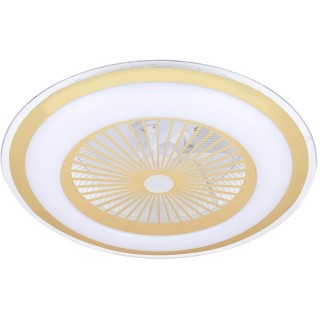 Plafoniera LED ZONDA GOLD 48W z wentylatorem
