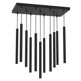 Lampa wisząca MONZA BLACK 11xG9 max 8W LED