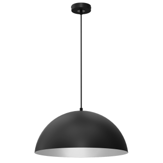 Lampa wisząca BETA BLACK/WHITE 1xE27 45cm