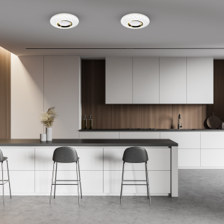 Plafon TOKYO GOLD 24W Ø400 mm + Pilot 3000-6000K