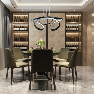 Lampa wisząca CRAFT BLACK 46W LED