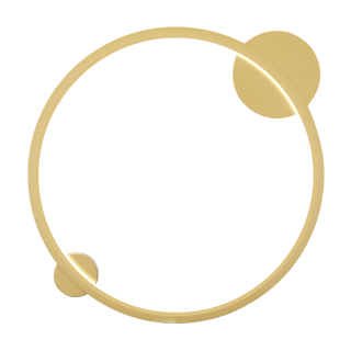 Lampa ścienna Saturno Gold 25W LED