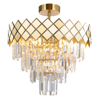 Lampa sufitowa CARISMA GOLD 9xE14