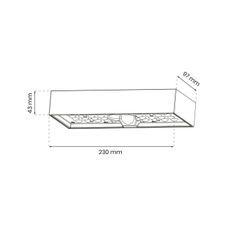 Lampa solarna Brick 6W 800 lm 4000K