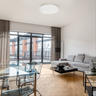 Plafon ALLISTER 50W LED + pilot 3000K-6000K