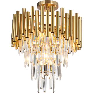 Lampa sufitowa MADISON GOLD 9xE14