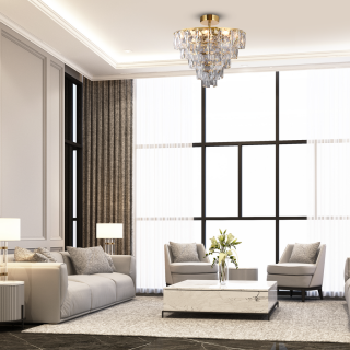 Plafon CHELSEA GOLD 6xE14