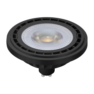 Żarówka LED AR111 6W GU10 3000K Czarna