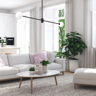 Lampa sufitowa DORI 2xG9