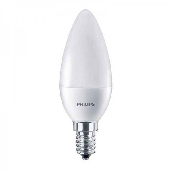 Żarówka LED Philips E14 7W Barwa neutralna 4000K Świeczka B38