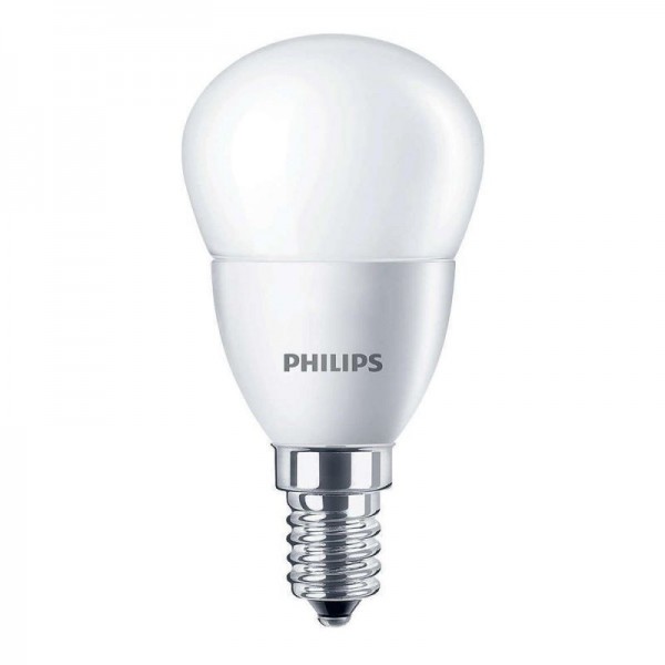 Żarówka LED Philips E14 5,5W Barwa ciepła 2700K kulka P45