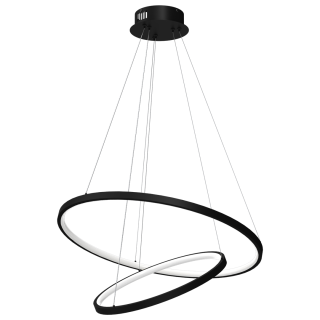 Lampa wisząca ROTONDA BLACK 51W LED