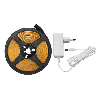 Zestaw Taśma COB 320/m 3000K IP20 5m + Zasilacz