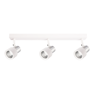 Lampa sufitowa Cino 3xGU10 Biały + Chrom