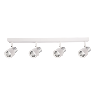 Lampa sufitowa Cino 4xGU10 Biały + Chrom