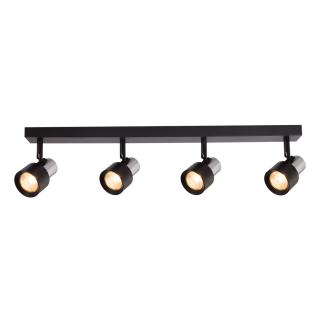 Lampa sufitowa Cino 4xGU10 Czarny + Chrom