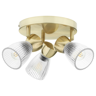 Lampa sufitowa BEST GOLD 3xE14 (round)