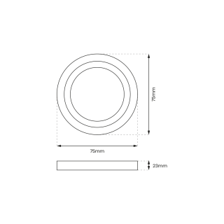 OTI MAX BLACK Barwa Neutralna 4000K