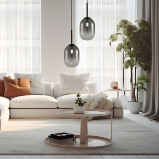 Lampa wisząca ALIAS BLACK 1xE14 fi 120