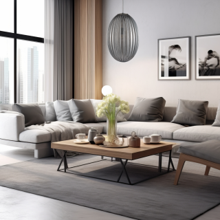 Lampa wisząca BRAGA SMOKED 1xE27