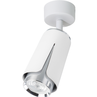 FLOWER WHITE CHROME SPOT 1xGU10