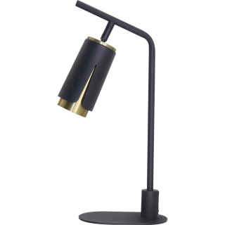 FLOWER BLACK GOLD LAMPKA GABINETOWA 1xGU10