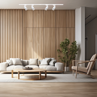 VERTICAL WHITE SPOT 1xGU10