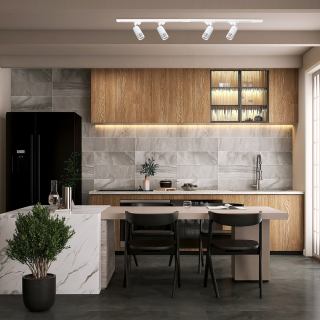 VERTICAL WHITE SPOT 1xGU10