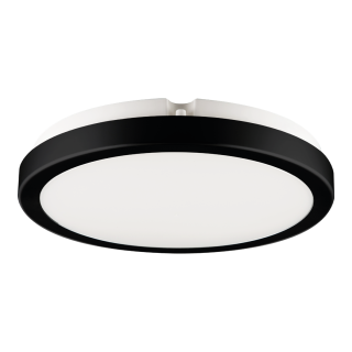 Plafon Vera 24W 4000K Czarny IP65