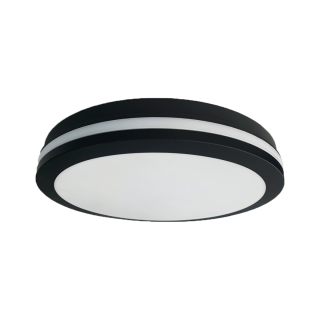 Plafon Marlon 18W 4000K Czarny IP54