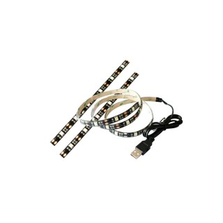 TAŚMA LED USB TV 2X50CM 6000K Barwa zimna