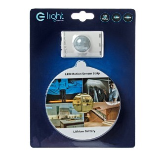 TAŚMA LED 1M Z SENSOREM AKUMULATOR 4000K Barwa neutralna