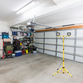 Naświetlacz LED na statywie Bobby 2x30W 4000K