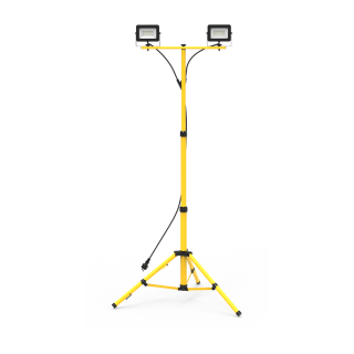 Naświetlacz LED na statywie Bobby 2x30W 4000K