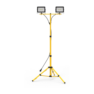 Naświetlacz LED na Statywie Bobby 2x50W 4000K