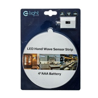 TAŚMA LED 1M Z CZUJNIKIEM RUCHU 4xAAA 4000K Barwa neutralna