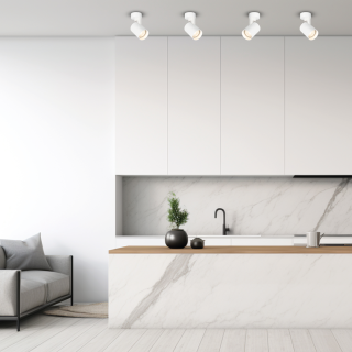 Lampa sufitowa Volf Spot Biały 1xGU10