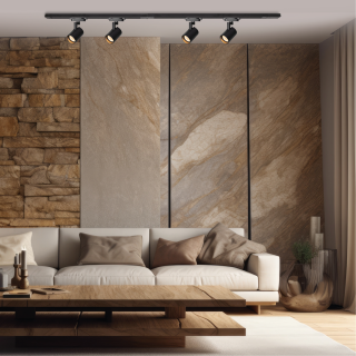 Zestaw Volf Track Czarny 4xGU10 1,5m