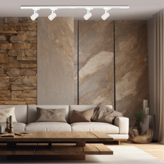 Zestaw Volf Track Biały 4xGU10 1,5m