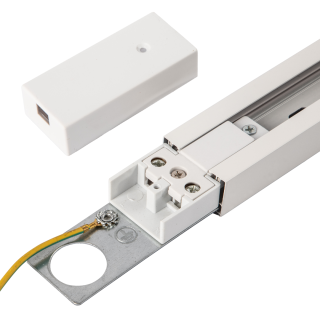 Prowadnica Track 1m Biały 1-obwodowy