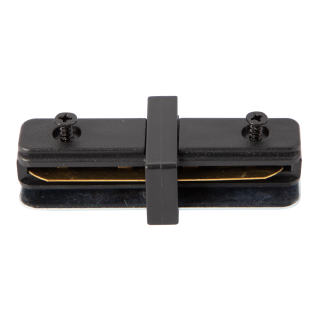 Łącznik Prosty Track Czarny 1-obwodowy