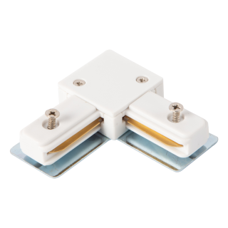 Łącznik L Track Biały 1-obwodowy