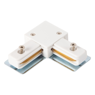 Łącznik L Track Biały 1-obwodowy