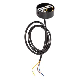 Zawiesie Zasilające Prowadnica Track Czarny 1-obwodowy