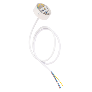 Zawiesie Zasilające Prowadnica Track Biały 1-obwodowy