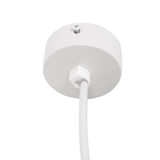 Zawiesie Zasilające Prowadnica Track Biały 1-obwodowy