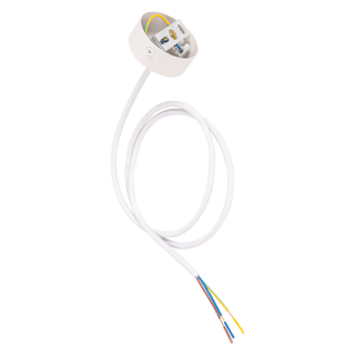 Zawiesie Zasilające Prowadnica Track Biały 1-obwodowy