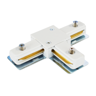 Łącznik T Track Biały 1-Obwodowy