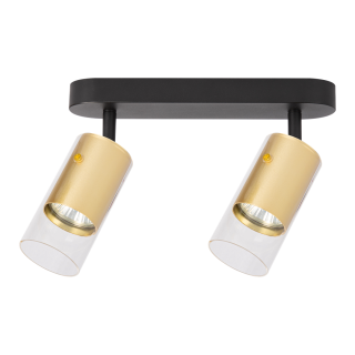 Oprawa Ricky Spot Złoty 2xGU10